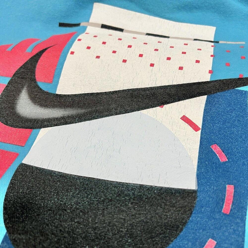 Nike Sportswear Club Just Do It Fleece Pullover Hoodie 336328-47B Sz L - Stains - Picture 15 of 15